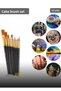 Set of 10 Pastry Preparation and Oil Paint Brush - Water Paint and Face Paint Brush