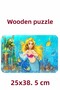 Mermaid 104 Piece Wooden Puzzle - 2