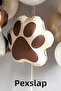 Caramel Paw Foil - Balloon - 2