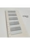 Transparent Colored Post-It Note Paper - 200 Sheets Bookmark Sticker - 3
