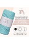 Scalloped Macrame Thread 3mm Scalloped Cotton Macrame Thread Macrame Thread Mint - 2