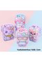Cool Cat Metal Piggy Bank with Bag and Lock, Blue, 16X12- - 2