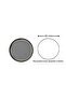 82 mm Black Twist-Off Jar Lid for Standard Glass Jars - Pack of 20 - 8