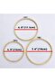 Wooden Screw Pulley Set 7 Pieces Etamine Punch Macrame Embroidery Pulley - 5