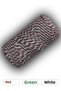 200 g 3 Color Packing Lanyard - Red, White, Green - 3
