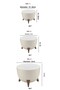 Ufo Model 3-Piece Flower Pot Set - 2