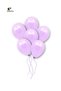 Small Mini Size Purple Color Macaron Balloon 50 Pcs 6 Inch 15 Cm Party Balloon Soft Color Birthday Decoration