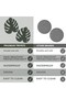 2 Pieces of Leaf-Shaped Silicone Multi-Purpose Trivet, Heat-Resistant Non-Slip Pot Mat Trivet - 5