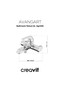 Avant-Garde Faucet Set - 3-Piece Bathroom, Sink, Sink - 3