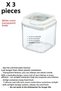 700ml Storage Container X 3 Pieces Super Vacuum White (Special Lid), Food Container - 4