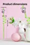 Colorful 4 Reusable Plastic Pipes Glass Cup and Beverage Accessory - 3