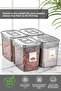 4-Piece 5.5 Liter Jumbo Size Lena Flour Container - Food Pulses Storage Container with Lid - Material Storage Box - 2