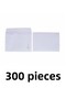 300 Pieces Letter Envelopes 11.4 X 16.2 Cm 70 Gr Self Adhesive, Silicone White