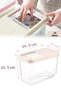 10 Kg Dry Pulses Food Storage Container Rice Food Flour Food Box 3 Pieces - 5