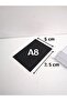 10 Pieces Black Black Blackboard Label Set A8 Size Standing Erasable Cafe Cafe Storefront Label Set - 2