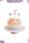 Macaron Themed 2 Year Birthday Party Set (Butterfly Banner Unicorn) - 4