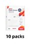 10 عبوات 4830-HD 100 كيس ملف