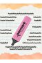 1 Piece Highlighter Pastel Pen - Recyclable - 5