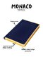 Monaco Suede Leather Hard Cover Planner Notebook, 100 gr Ivory Paper192 Sheets, 13x21 cm