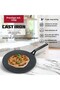 Pre-seasoned Cast Iron Curved Tawa Induction Base 26 Cm