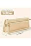 Transparent Mesh Double Layer Pencil Case,Office Supplies Organizer,Makeup Bag,Pen Holder - 8