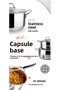 Oscar 1stQuality 3-Piece Steel Pot Set Suitable for All Stoves
