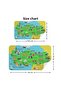 Educational and Instructional Decorative Children's Room Turkey Map Wall Sticker-3876 - 3
