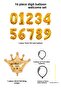 Number Balloon Welcome Set Age 2 Number Balloon Gold King Crowned 2 Number Balloon - 3