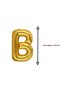 Bride Lettering Foil Balloon - Bachelorette Party - Bride Party Set - Bride Lettering Gold - 2