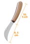 Vaccine Knife 19 Cm + Vaccine Paste + Vaccine Tape (Pack of 3) - 6