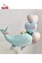 Cute Whale Balloon Bouquet Birthday Party Decoration Set