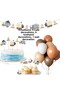Retro Business Machinery Themed Birthday Party Set - 2