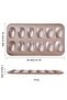 Madeleine Baking Tray Non-Stick Tea Cake Tray, Cake Mold, Crash-Resistant Carbon Steel - 6