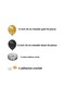 100Pcs 12 Inch 30cm Metallic Balloon Gold and Black Birthday Balloon Party Decoration - 2