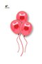 Small Mini Size Red Color Chrome Balloon 10 Pcs 6 Inch 15 Cm Birthday Party Shiny Balloon