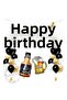 Happy Birthday Adult Birthday Balloon Set