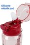 Transparent Sports Water Bottle with Straw Office and School Water Bottle Fitness Water Bottle Detox Water Bottle Bpa Free 750 ml - 2