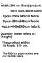 100% Cotton Bed Sheet Duvet Cover Akfil Fabric Heart Pattern Width:240 Cm - 4