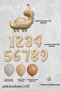 Retro Dinosaur Theme Age Balloon Birthday Balloon Chain Set Retro Dinosaur Concept - 2