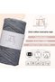 Premium Koton Cotton Macrame Rope Dark Gray 200 Gr 150 Meters 2mm Cotton Macrame Bag Rope Supla Rope - 3