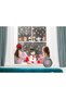 New Year's Children's Baby Room Sticker, Snowman and Cute Animals Winter Concept 70X29 - 3