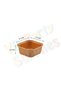 Kraft Square Muffin, Cake, Dessert and Ashura Bowl 20 Pieces 8.5x8.5 cm - 5