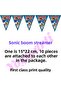Yogiparti Sonic Boom Good Birthday Printed Written Pennant - 2
