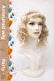 Party / Animation / Theater Wavy Fiber Synthetic Wig with Bangs - Platinum - 4