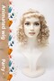 Party / Animation / Theater Wavy Fiber Synthetic Wig with Bangs - Platinum - 2