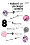 Kuromi Balloon Birthday Balloon Set Pink Balloon Black Balloon and Black Number Balloon - 3