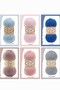 Baby Best Anti-Pilling Baby Knitting Lanyard - 10% Bamboo 90% Acrylic, Soft Durable Baby Knitting Lanyard - 2