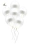 Small Mini Size Transparent Balloon 50 Pieces 6 Inch 15 Cm Balloon with Balloon Sequin Confetti Put Inside