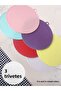 Silicone Round Trivet Set of 3 (Mixed Color) - 3