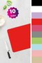 Solid Color - Pomegranate Flower |   Glass Cutting Board - Glass Cutting Board |   29cm X 34cm - 3